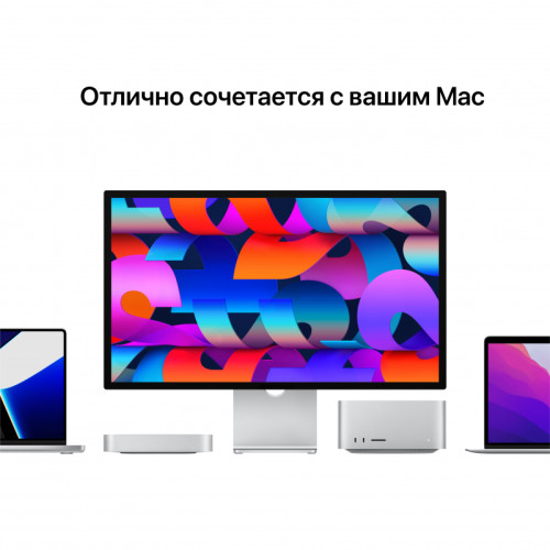 Монитор Studio Display 5K, стандартное стекло, подставка с регулируемым наклоном